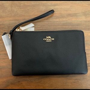 Coach Double Zip Wallet